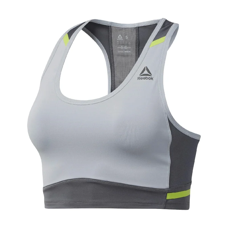 Reebok Womens Bolton TC Crop Tank Top, Grey, Small Casual Women's Japanese 
