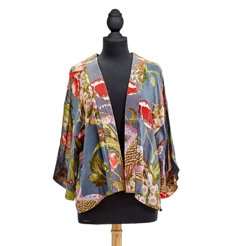 Oiseau Short Kimono Artistic Women's Avant - 